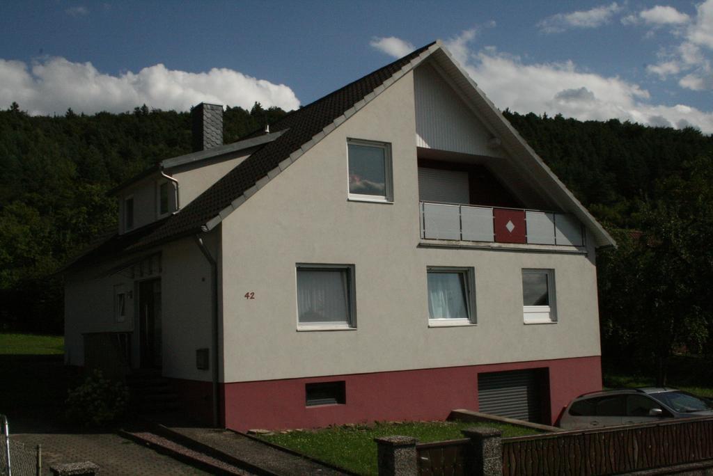 Ferienwohnung Haus Rosa Nüdlingen Camera foto